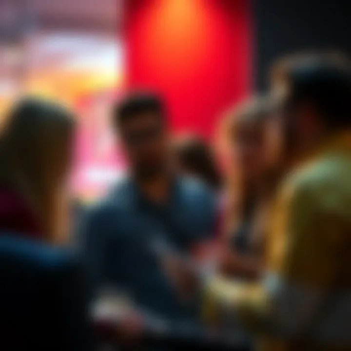 A group of people engaged in a discussion about negative posts on forums, expressing varied opinions on the quality of complaints regarding closures.