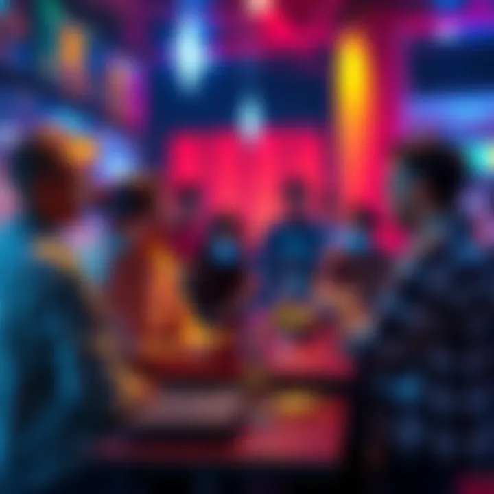 A group of people engaged in a discussion about holding Solana cryptocurrency, sharing insights and thoughts on its future.