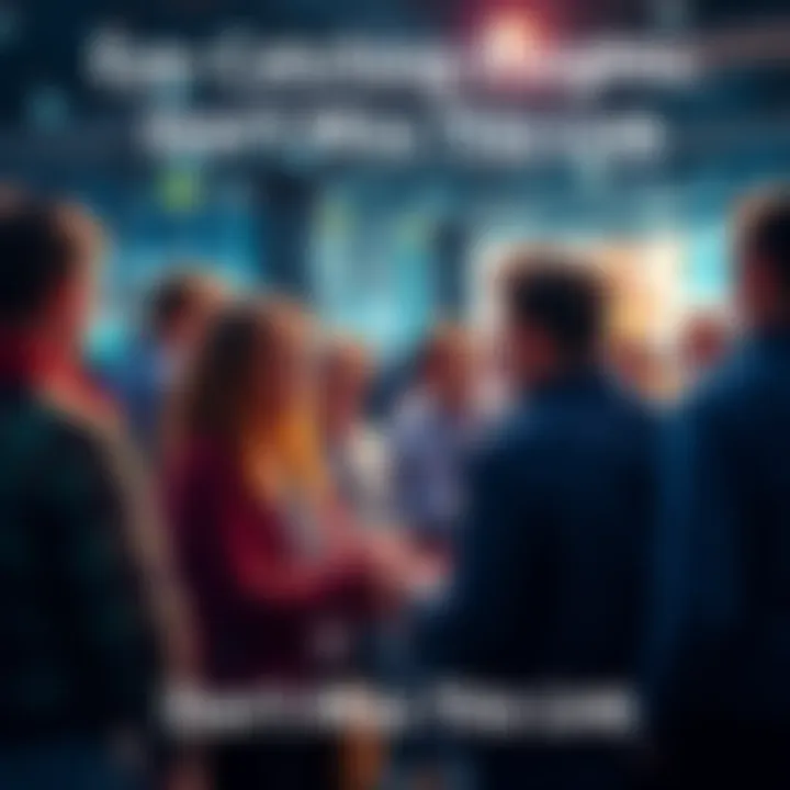 Group of people engaging in a conversation about a popular link