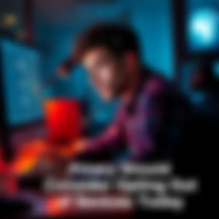 A person sitting at a desk, looking at a computer screen with a thoughtful expression, weighing the decision to opt out of online services for privacy reasons.