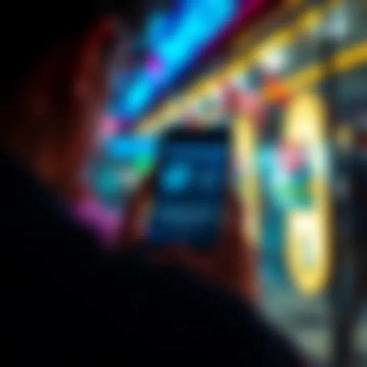 A frustrated person staring at a phone screen showing club membership limits on Sweatcoin