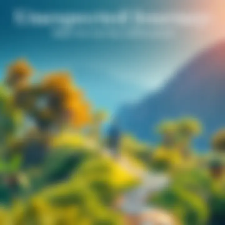 A person walking along a winding path surrounded by nature, reflecting on their journey of growth and achievement.