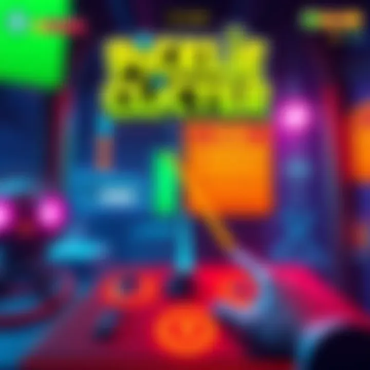 Gameplay screen of Pickle Clicker showing the new rhythm indicator and clicking upgrade tab