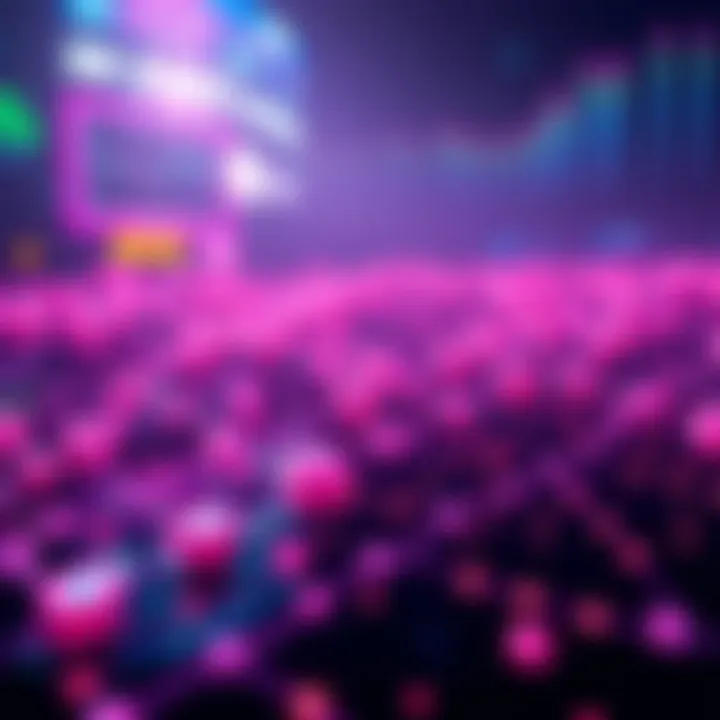 Visual representation of Polkadot 2.0 showcasing faster block times and dynamic parachains enhancing blockchain performance