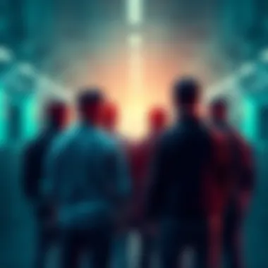 Polkadot Liquidity Providers Group of people working together to support Polkadot's price through liquidity, representing stability and teamwork.