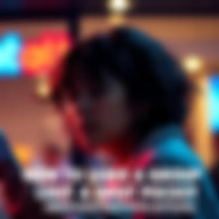 A person looking at their phone with a thoughtful expression, indicating they are deciding to leave a group chat without notifying others.