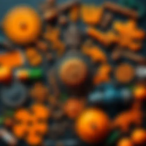 A collage of Rastafarian symbols alongside orange-themed graphics, representing the concept of orange-pilling