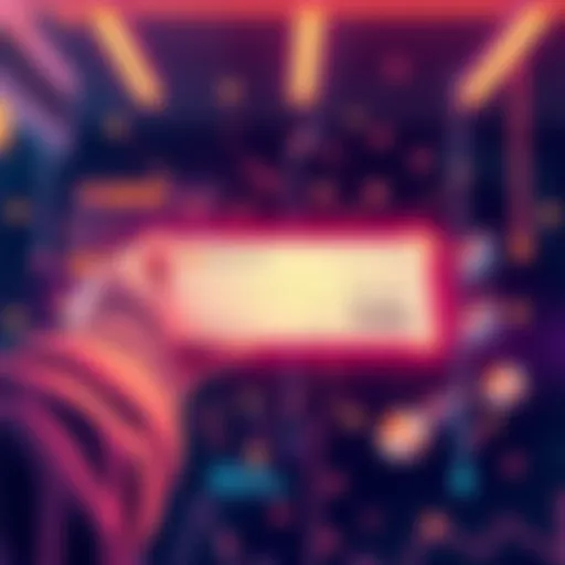 An illustration of an employee receiving a digital paycheck in real-time using blockchain technology.