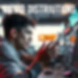 A person looking worried while checking online forums about Revo's second distribution