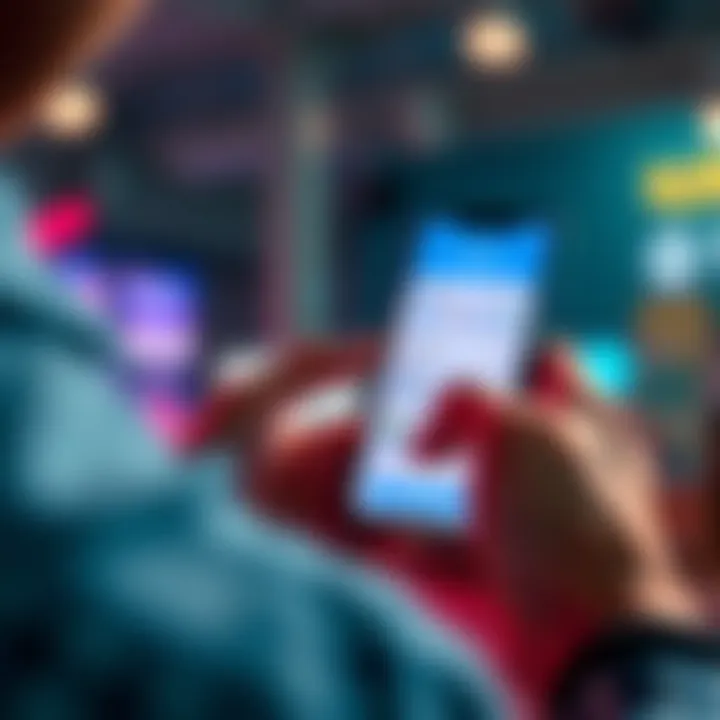 A person using a smartphone to open a savings account in the Revolut app, showing the interface and savings options