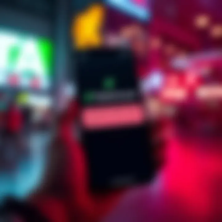 A smartphone showing an error message from the Robinhood app during a trading outage