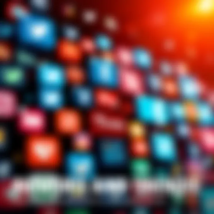 A collage of various social media icons and text snippets showcasing trending rumors across forums