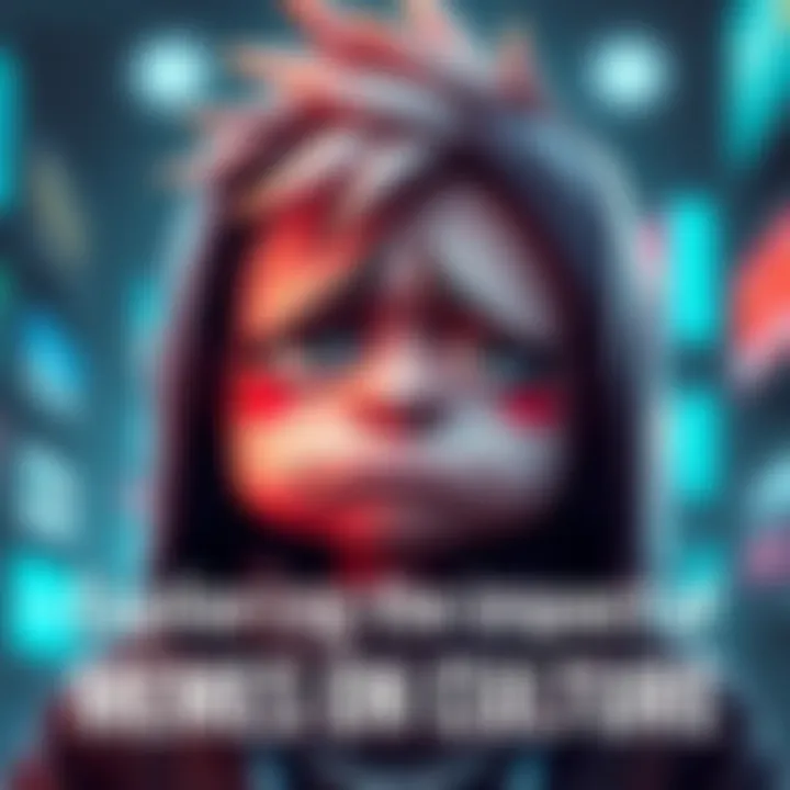 A Sadge meme character with a sad expression, representing deeper emotional themes and societal issues.