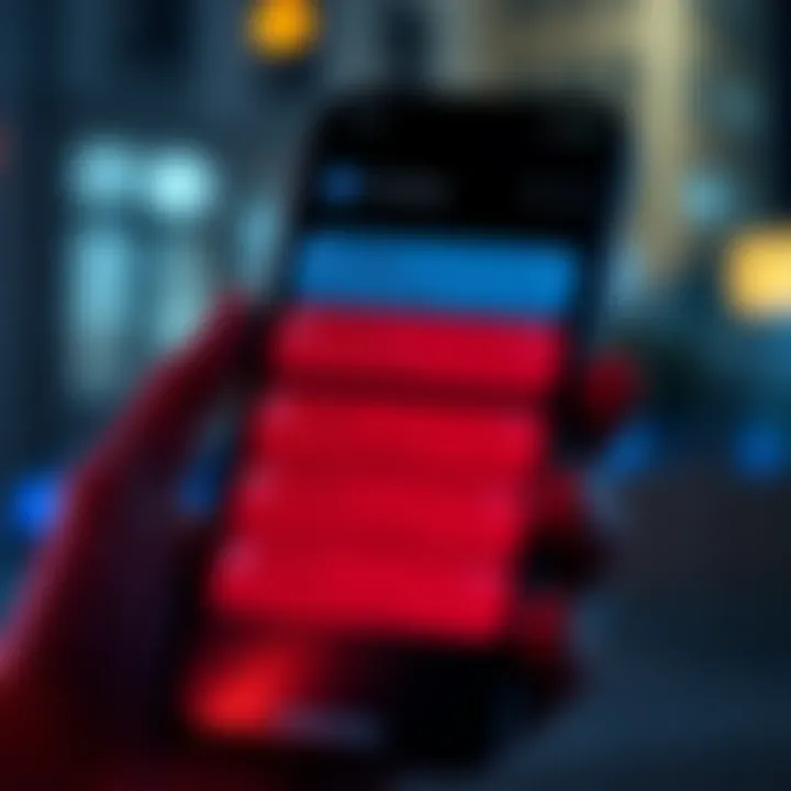 A smartphone screen displaying multiple scam messages related to Coinbase, indicating a security alert.