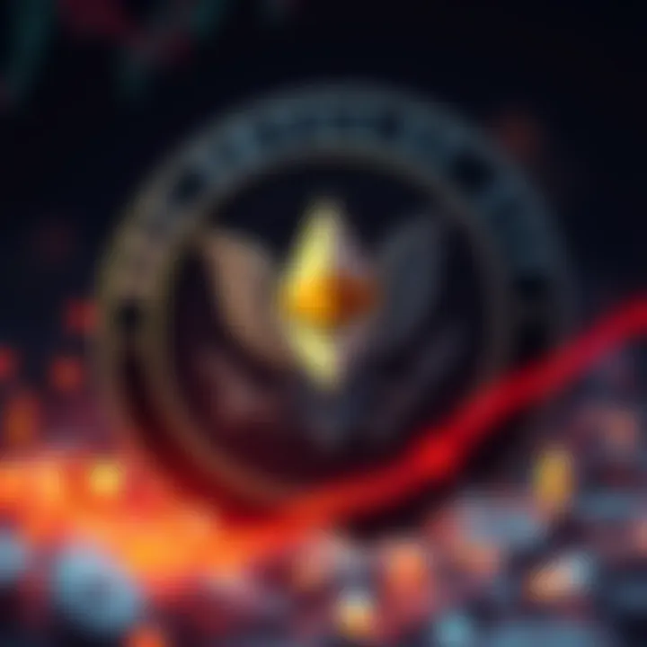 A visual representation of the SEC logo with an overlay of Ethereum symbols, indicating the delay in ETF decision.