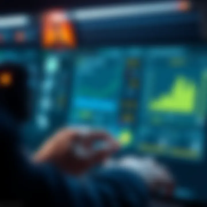 A person using a secure interface to manage their cryptocurrency wallet, highlighting safety measures like two-factor authentication and hardware wallets.