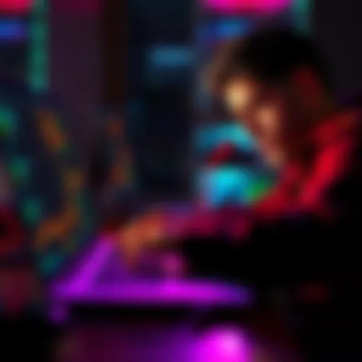 A person typing on a laptop, looking concerned about security while generating a seed phrase for cryptocurrency