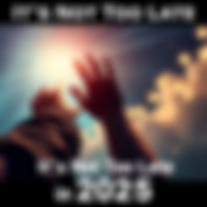 A person reaching for a bright light symbolizing new opportunities in 2025