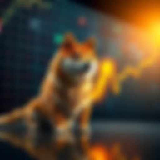 Graph showing Shiba Inu price with a Golden Cross pattern highlighted, indicating a potential upward trend.
