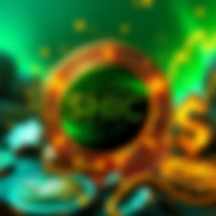 SHIC Shibacoin logo with a green and gold theme, representing its recent rise in value.