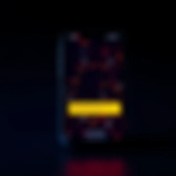 A smartphone screen showing an app that has closed unexpectedly with an error message.