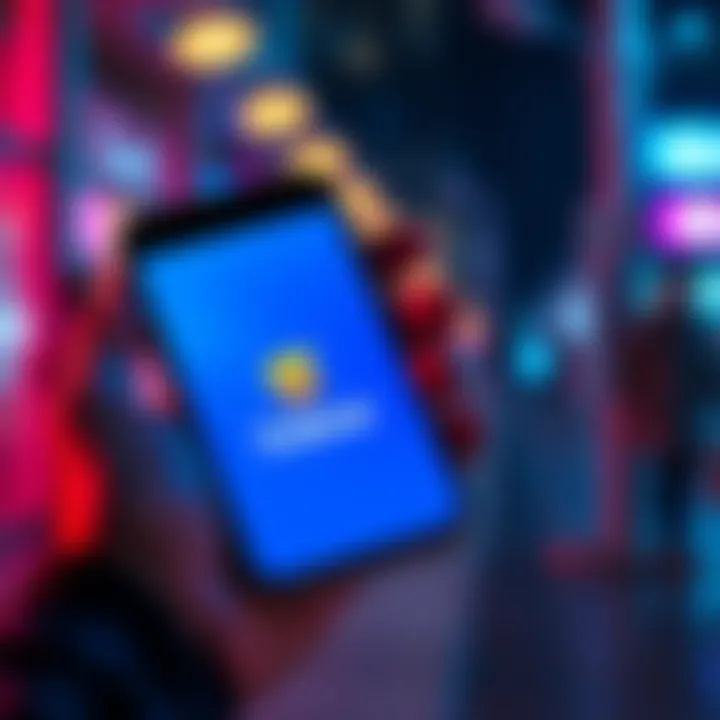 A person holding a smartphone with Solana's logo on the screen, showing increased requests for transaction features, reflecting community concerns in 2025.