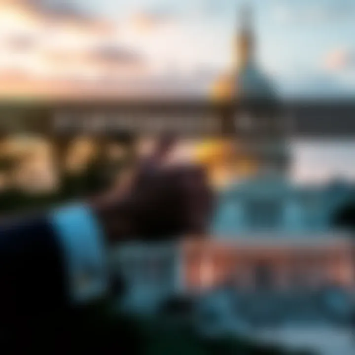 A graphic showing the passing of a stablecoin bill with a thumbs-up symbol and the U.S. Capitol building in the background.