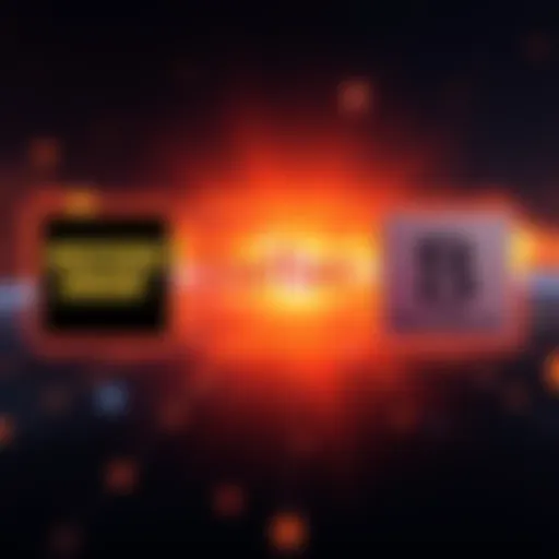 Visual of Stellar logo alongside logos of Western Union, Moneygram, and BlackRock to show partnerships in finance