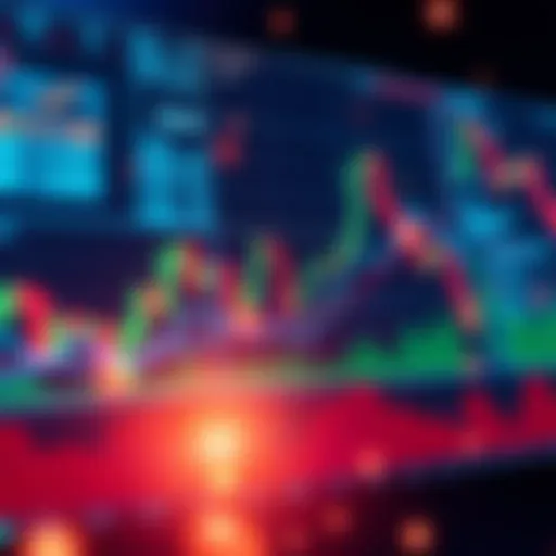 A stock market chart showing fluctuations and speculation related to a potential reverse split.