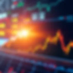 A downward trend graph showing stock prices dropping, symbolizing a potential bear market in 2026.