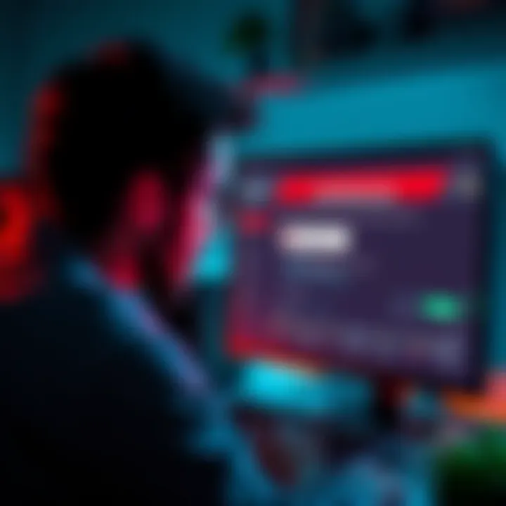 A person looking frustrated at their computer screen showing a Monero wallet with stuck withdrawals labeled as unknown recipient.