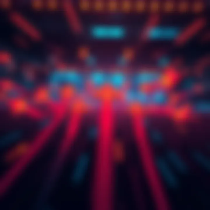 A visual representation of short super boosts depicted as fast-moving arrows pointing upward, symbolizing brief enhancements in strategies across various sectors.
