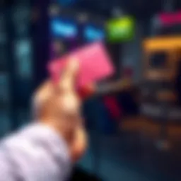 A person holding a Tangem card while discarding a Ledger card, symbolizing the shift in crypto preferences.
