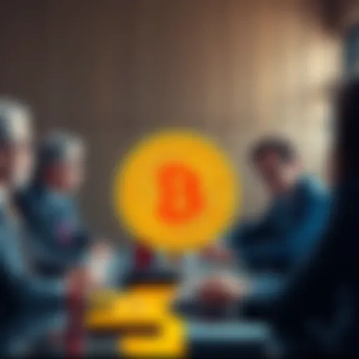 A group of Swedish lawmakers in a meeting, considering the establishment of a national Bitcoin reserve to boost economic stability