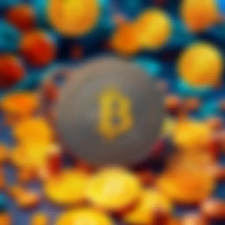 Graphic showing Tether printing money with Bitcoin symbols around, indicating the market impact but no actual supply change.