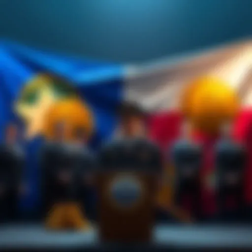 Texas state officials announce the new Strategic Bitcoin Reserve law, with Bitcoin symbols and Texas flag in the background.