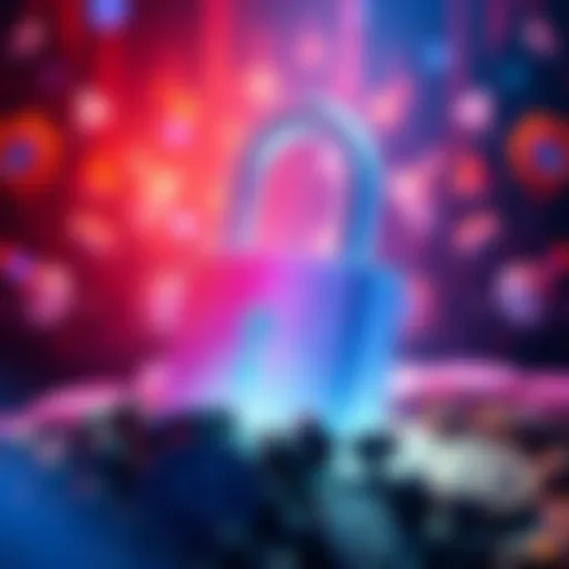 A graphic showing a digital lock breaking open with tokens spilling out, symbolizing the upcoming 40 million ENA token unlock.