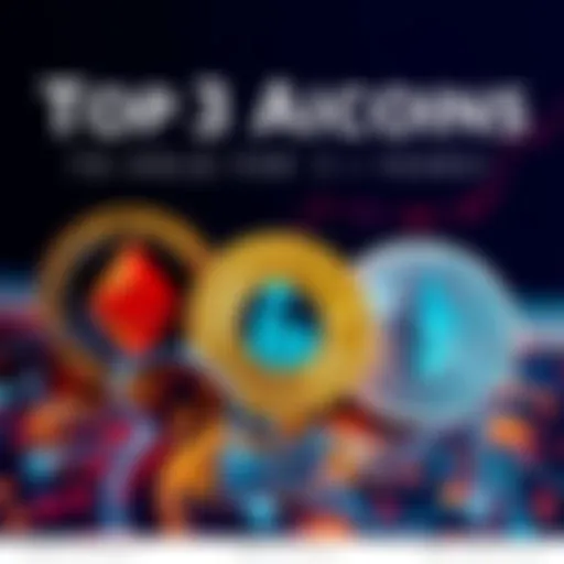 Three popular altcoins represented by their logos: ONDO, LINK, and ETH, symbolizing investment growth.
