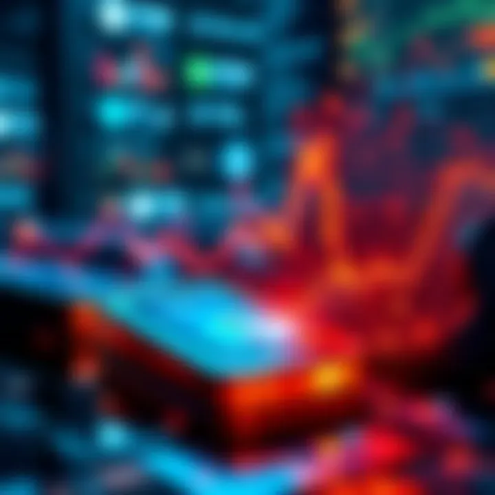 An on-chain AI agent analyzes smart wallets on a digital platform, highlighting market trends and whale activity.