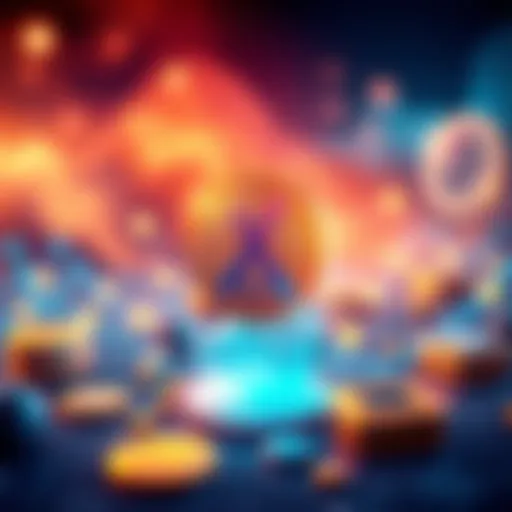 Illustration of moving XRP cryptocurrency from Revolut to Xumm Wallet with digital wallet icons