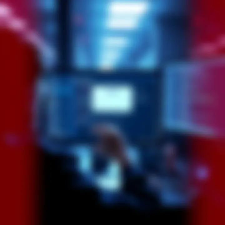 A person looking at a suspicious email on their computer, warning about Trezor scam emails targeting users.