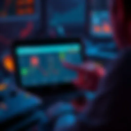 A person checking their GUI wallet screen for missing XMR transactions.