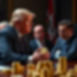 President Trump expressing concerns over cryptocurrency scheme with financial experts