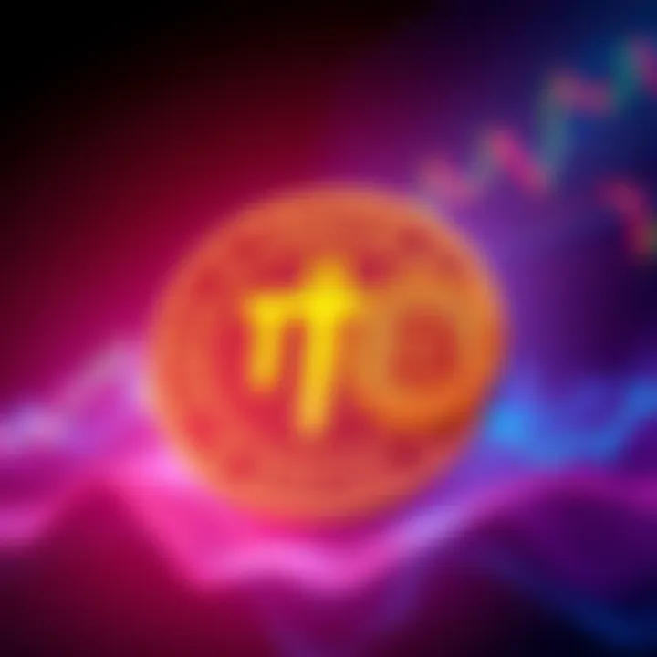 A graphic representation of Trump’s Truth Social logo with Bitcoin and Ethereum symbols, indicating its role in the cryptocurrency market