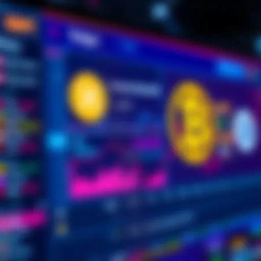 Tokens like XRP, BTC, and HBAR displayed in a Ledger account on a digital screen
