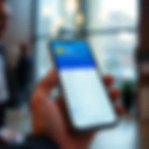 A smartphone displaying the Coinbase app with a focus on USDC lending features and interest tracking