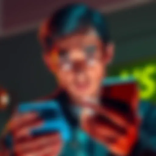 A person looking concerned while checking their financial app, noticing USDT funds missing from flexible savings options