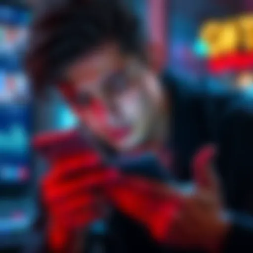 A person looks upset while checking their phone, showing signs of frustration over a financial app issue, symbolizing user outrage and withdrawals.