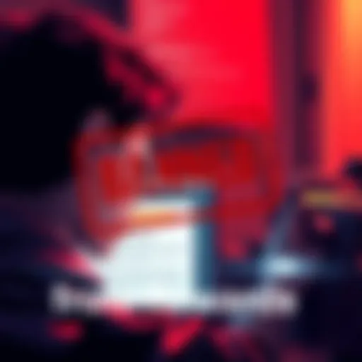 A worried person looking at a computer screen with a warning about being banned from rewards payouts, showing frustration and confusion.
