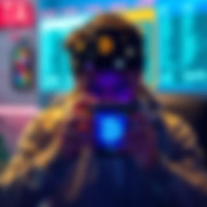 A person looking stressed while holding a phone with cryptocurrency symbols on the screen, representing their struggle with Criptointercambio and Exodus over lost funds